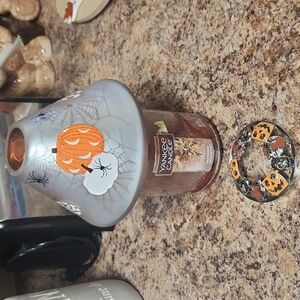 Yankee Candle Halloween Candle Topper And Small Candle Topper